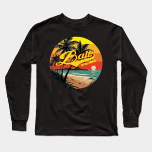 Retro Bali Long Sleeve T-Shirt